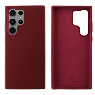 IDOL 1991 ΘΗΚΗ SAMSUNG S23 ULTRA 5G S918 6.8" VELVET ELITE TPU 4 SIDE CAMERA GUARD BURGUNDY