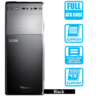 ALCATROZ PC CASE WITH PSU 450W FUTURA 1000 BLACK