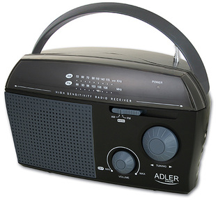 ADLER PORTABLE RADIO FM/AM  AD1119