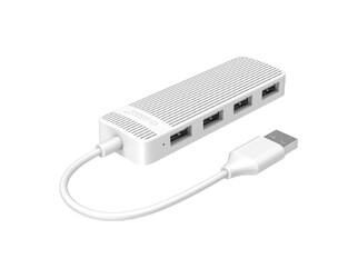 ORICO USB hub FL02, 4x USB ports, λευκό