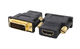 POWERTECH αντάπτορας DVI-I αρσενικό σε HDMI θηλυκό CAB-H056, μαύρος