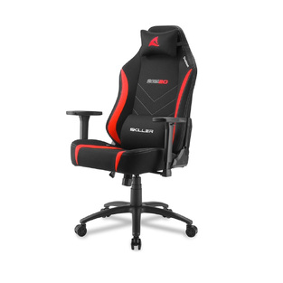 Sharkoon Skiller SGS20 Fabric Artificial Leather Gaming Chair Black/Red