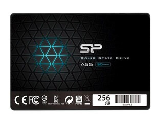 SILICON POWER SSD A55 256GB, 2.5", SATA III, 550-450MB/s 7mm, TLC