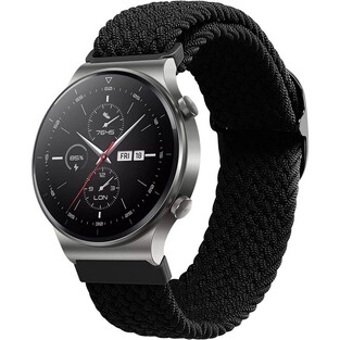 KW Nylon Strap (22mm) Huawei Watch GT2 Pro / GT2 46mm / GT 2e - Black