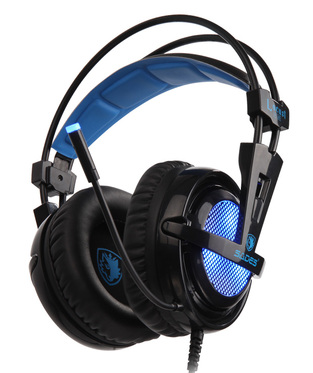 SADES Gaming Headset Locust Plus, USB, 7.1CH με 40mm ακουστικά