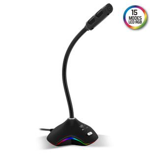 SOG GAMING AND STREAMING EKO300 LED RGB MICROPHONE