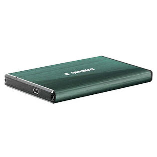 GEMBIRD USB 3.0 2.5" ENCLOSURE BRUSHED ALUMINUM GREEN