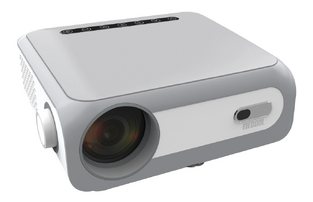 MECOOL smart video projector KP1 with TV Stick, 1080p, 700 ANSI, white