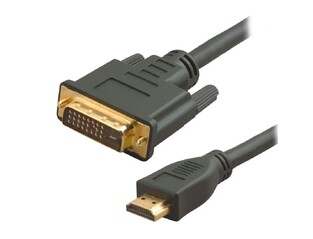 POWERTECH καλώδιο HDMI 19pin σε DVI 24+1 CAB-H024, Dual Link, μαύρο, 3m