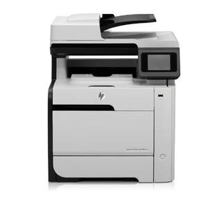 HP used Printer LaserJet M475dn, Color, MFP, with toner