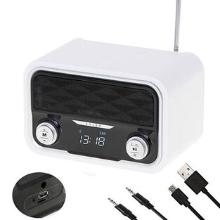 ADLER BLUETOOTH RADIO WHITE  AD1185