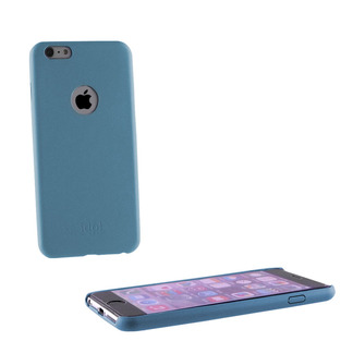 IDOL 1991 ΘΗΚΗ IPHONE 6S/6 4.7"FACEPLATE ULTRA THIN LEATHER BLUE