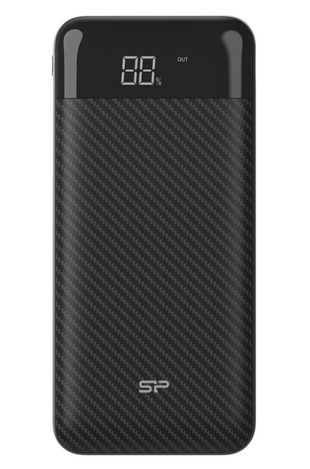 SILICON POWER power bank GS28, 20000mAh, 2x USB output, 2.1A, μαύρο