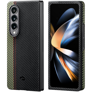 Pitaka Fusion Weaving Air Case - Aramid Fiber Body Case Samsung Galaxy Z Fold4 - 0.55mm - 600D - Overture