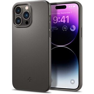 Spigen Θήκη Thin Fit - Apple iPhone 14 Pro Max - Gunmetal