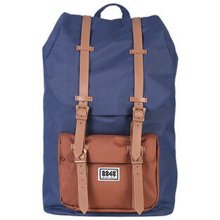 8848 KNAPSACK BACKPACK 15.6" DARK BLUE/BROWN