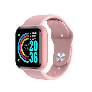 WATERPROOF IP68 SMART WATCH PINK  L18-P